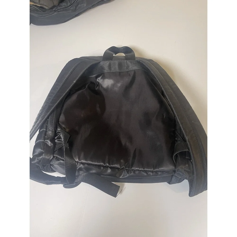 Tahari Black Quilted‎ Hobo Bag Wooster Shoulder Crossbody Purse Backpack